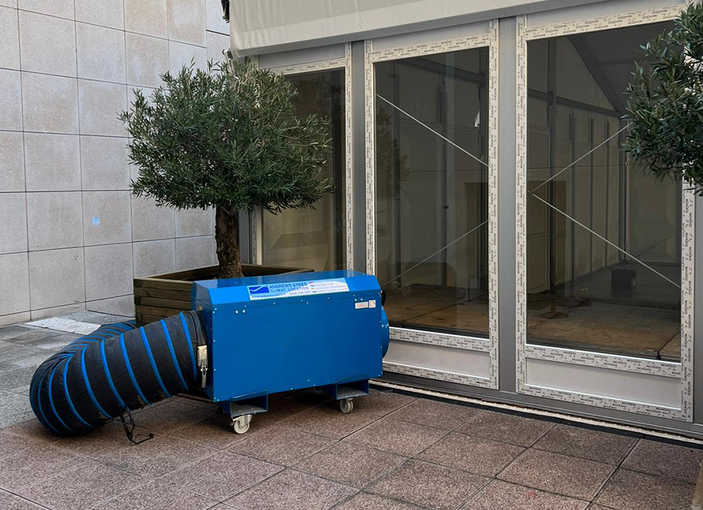 Vermietung zeitweilige Heizung in Basel.