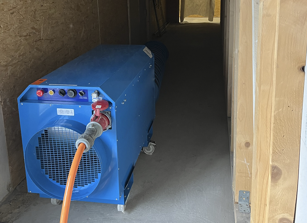 Halten Sie Ihre Fristen zum Jahresende ein, indem Sie Heizung mieten.